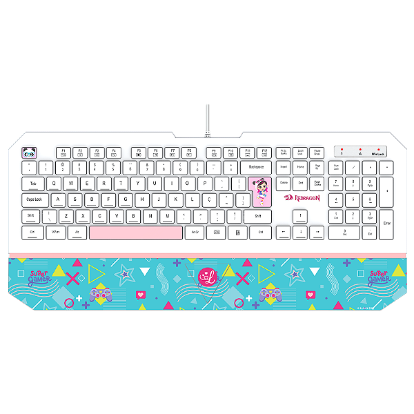 TECLADO REDRAGON LULUCA L502