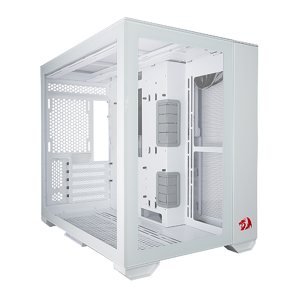 GABINETE GAMER LIAN LI - REDRAGON MODELO O11 DYNAMIC MINI BRANCO