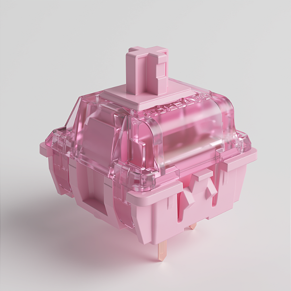 SWITCH PARA TECLADO AKKO MODELO GATERON ROSA(LUBRIFICADO) SWITCHES