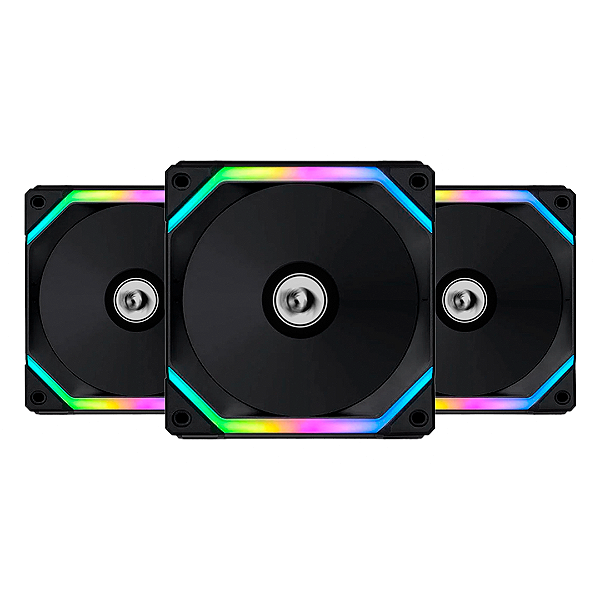 Kit de Fan Lian Li Uni Fan SL120 Redragon Spec Preto
