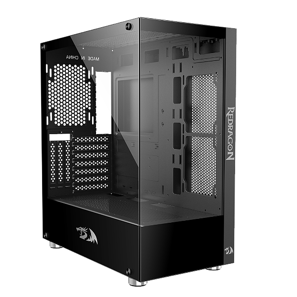 GABINETE REDRAGON REFLECT PRETO MODELO CA-601B