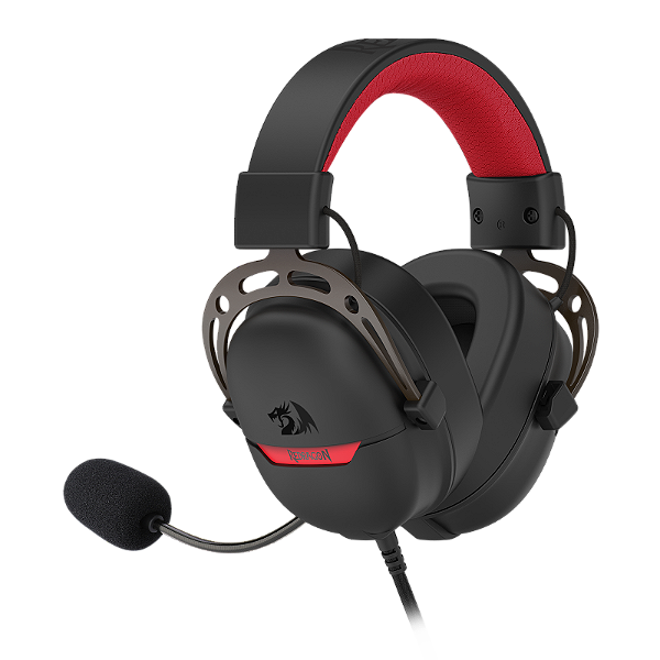 Headset Redragon Aurora Preto USB 7.1