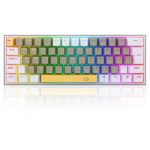 Teclado Fizz RGB Sunshine 60%