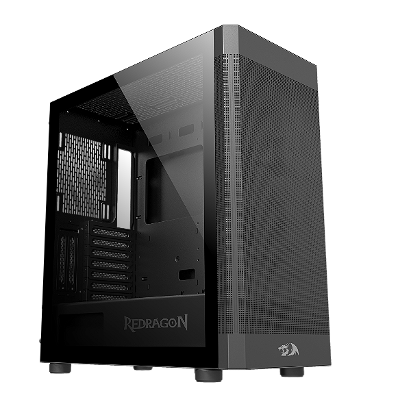 GABINETE AEROGLASS PRETO CA-602B