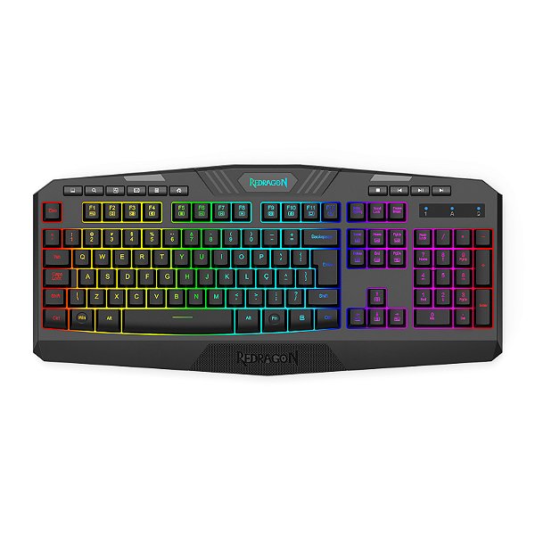 Teclado Gamer Wireless Redragon Harpe