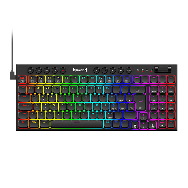 Teclado Mecânico RGB Low Profile Redragon Sion