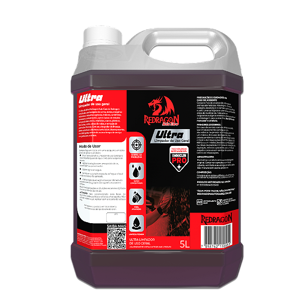 SHAMPOO APC ALTA PERFORMANCE REDRAGON ULTRA 5 LITROS