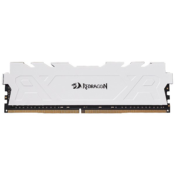 Memória RAM Redragon Rage 8GB DDR4 3200MHz CL16 Branco