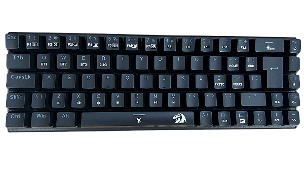TECLADO MECÂNICO REDRAGON RYZE PRO 60 % PRETO
