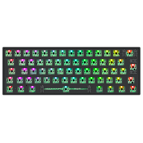 Base para Teclado Mecânico Gamer Redragon Draconic Pro Barebone Edition RGB Preto