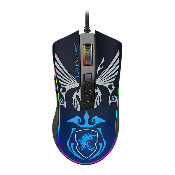 Mouse Gamer Redragon x Harry Potter Corvinal: Edição Mágica Cobra RGB Chroma 🧠 - 12400 DPI - HP-711R