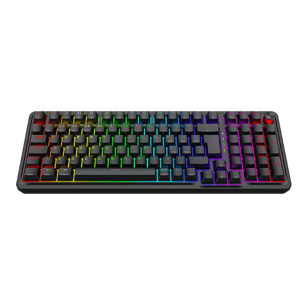 Teclado Mecânico Gamer Redragon Eisa Pro K686-RGB-PRO – Tri-Mode, Gasket Mount e Layout ABNT2