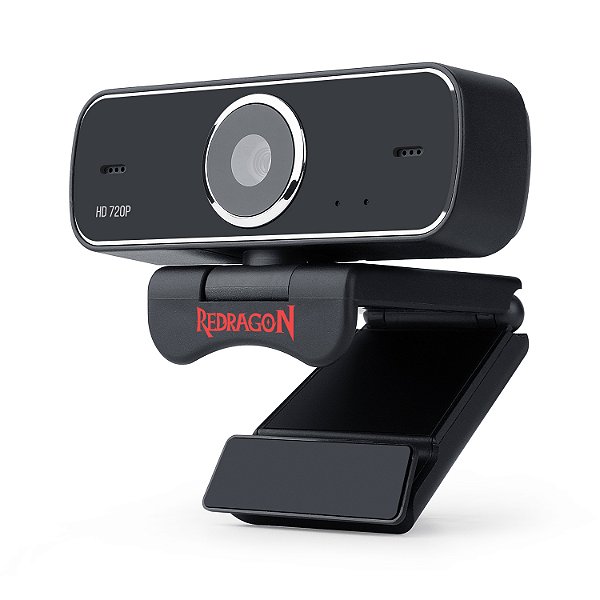 [SE] WEBCAM REDRAGON FOBOS 2 GW600-1 HD 720P COM MICROFONE DUPLO USB