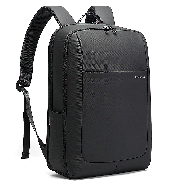 Mochila Redragon GB-119 Preta Capacidade até 22 Litros Filme 900D 2 Divisões Principais com Bolso para Notebooks até 15.6"