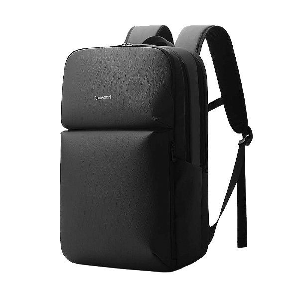 Mochila Redragon GB-117 Preta Capacidade até 28 Litros Poliuretano 900D 2 Divisões Principais com Bolso para Notebooks até 15.6”