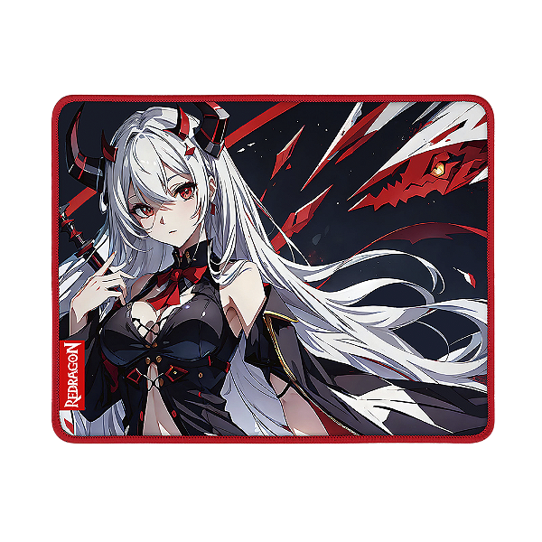 Mousepad Gamer Redragon AK S Estampado Anime Speed Tamanho S 330x260mm