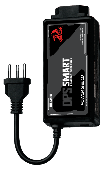 Protetor Eletrônico DPS Redragon Smart Power Shield 10A Bivolt – 24.000A