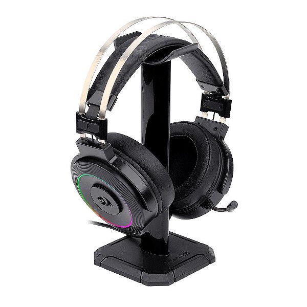 Headset Gamer Redragon Lamia 2 H320-1 RGB, Surround 7.1, Preto