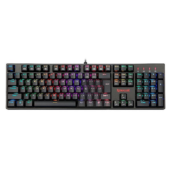 Teclado Óptico Redragon Surara K582RGB PRO ABNT2