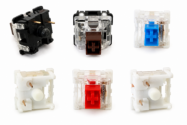 Kit com 8 switch para Teclados Mecânicos Redragon MKII