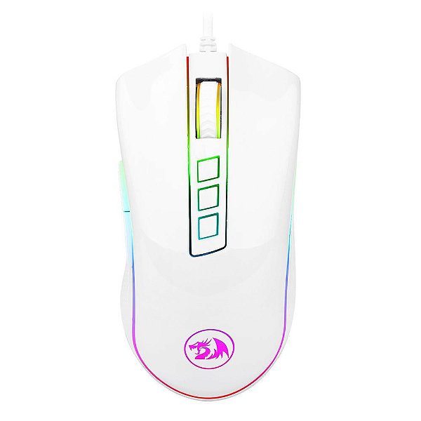 Mouse Redragon Cobra White Lunar 10000 DPI M711W