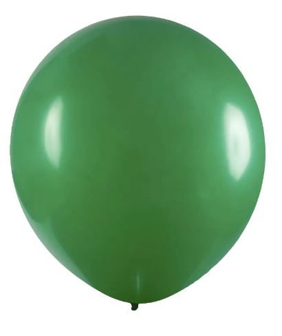 Balão Art-Latex Redondo Liso N° 7- Verde  - 50 Unds