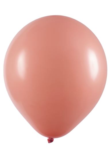 Balão Art-Latex Redondo Liso N° 7- Rose - 50 Unds
