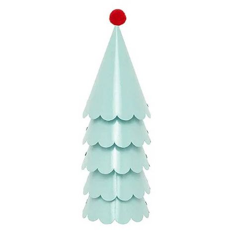 Chapéu de Aniversário Infantil com Pompom – Verde Menta e Vermelho | Kit 5 Unidades