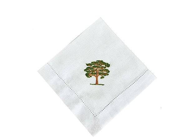 Guardanapo Bordado Ipê Verde