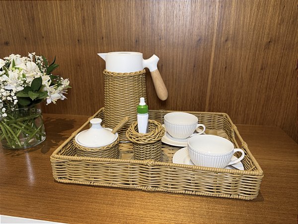 Bandeja Losango Vime Caramelo G