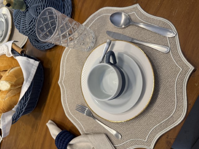 Jogo Americano Linho Redondo