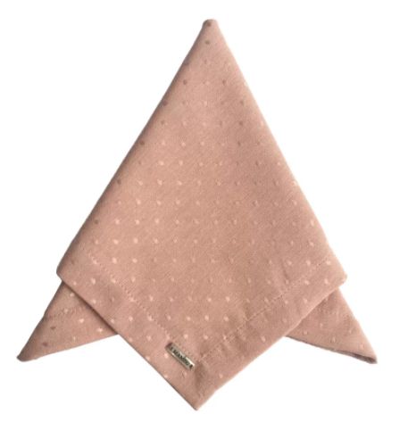 Kit com 2 Guardanapos Poá Rosa Velho