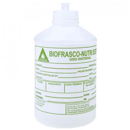 Frasco para  Alimentacao Enteral 300Ml N Esteril