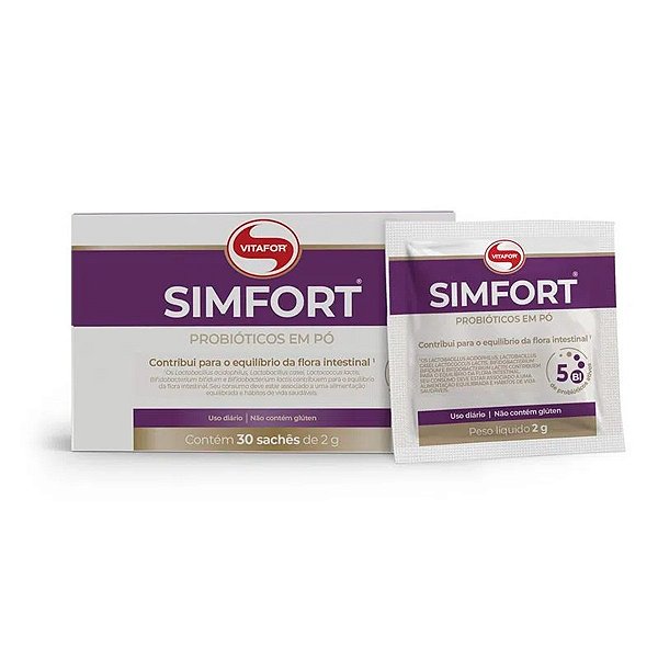 Vitafor Simfort em Pó 30 sachês