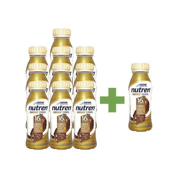 Nutren Senior Chocolate - 200ml (10 und + 1 und Brinde)