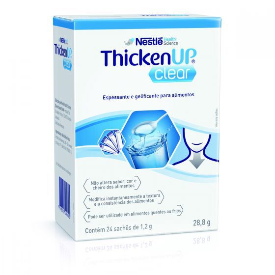 Resource Thickenup Clear - Display Com 24 Sachês De 1,2G