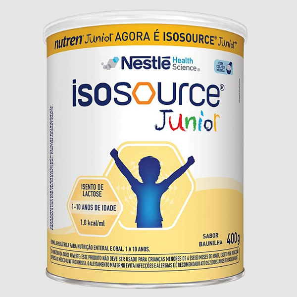 Isosource Júnior Baunilha - Lata 400G