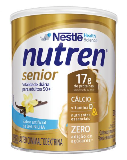 Nutren Senior Pó - Baunilha - Lata 370g