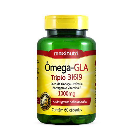 Ômega-Gla Triplo 3-6-9 1000Mg 60 Caps - Maxinutri