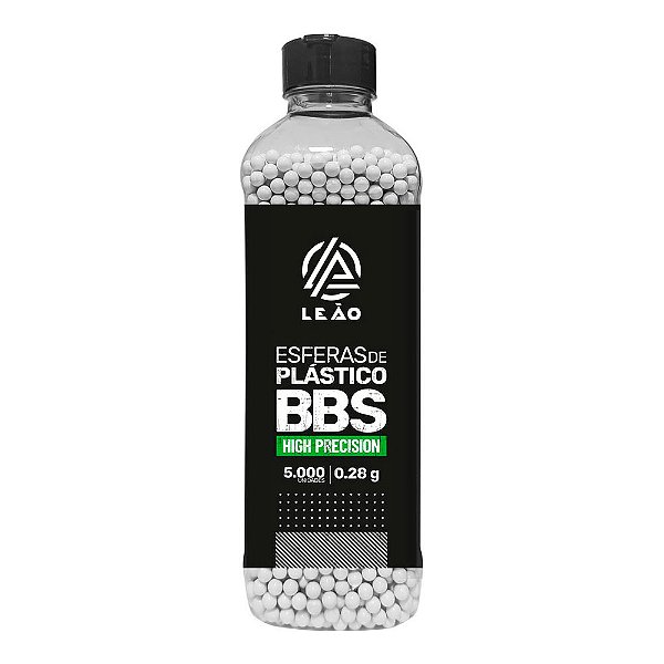 BBs Munição para Airsoft Premium 0.28 5.000un - Leão Modelismo