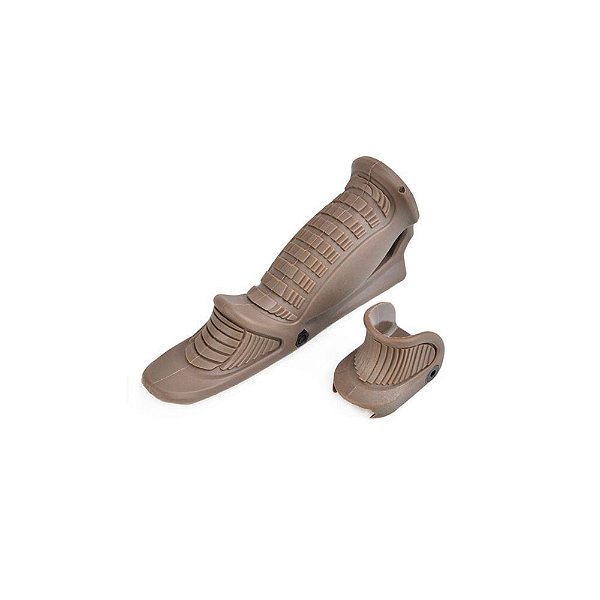 Hand Grip Horizontal PTK ergonômico Trilhos - TAN