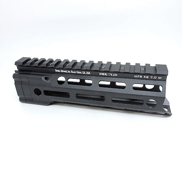 Handguard Daniel Defense MFR 7 polegadas - Preto