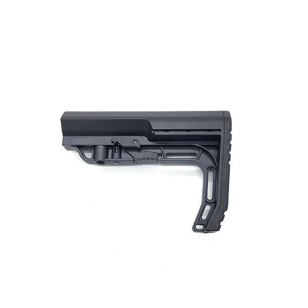 Coronha Stock Airsoft Mod. MFT Polímero - PRETO