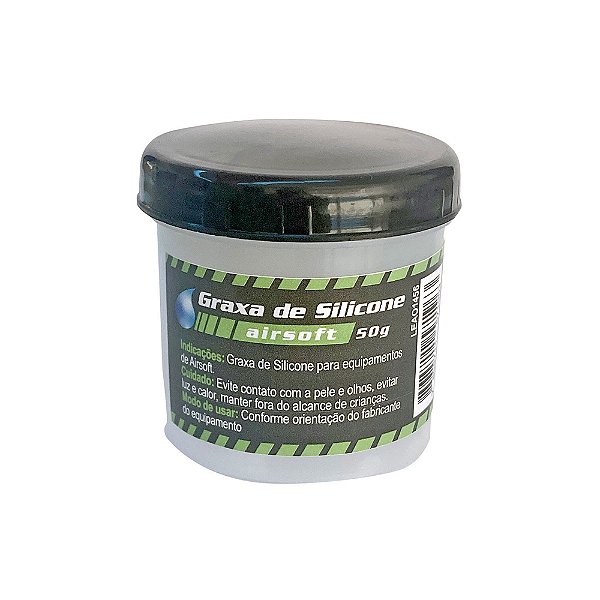 Graxa de Silicone para Airsoft Pistola Rifle 50g - Leão