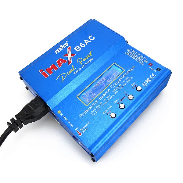 IMAX B6AC Carregador de Bateria Profissional - Feasso
