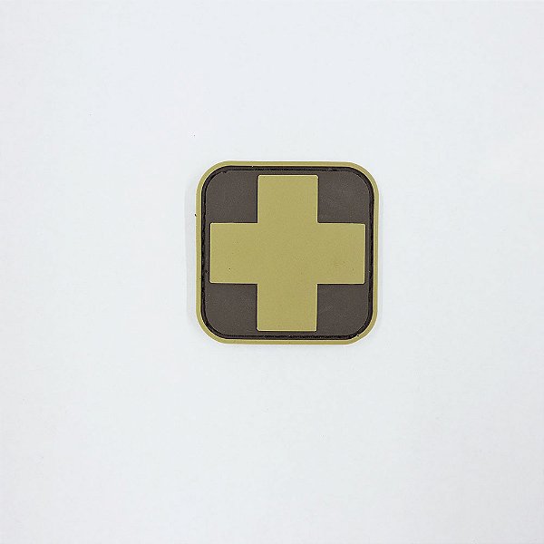 Patch Medico Marrom - Emborrachado