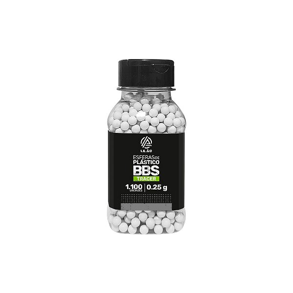 BBs Munição para Airsoft Premium 0.25 1.100un Tracer - Leão Modelismo