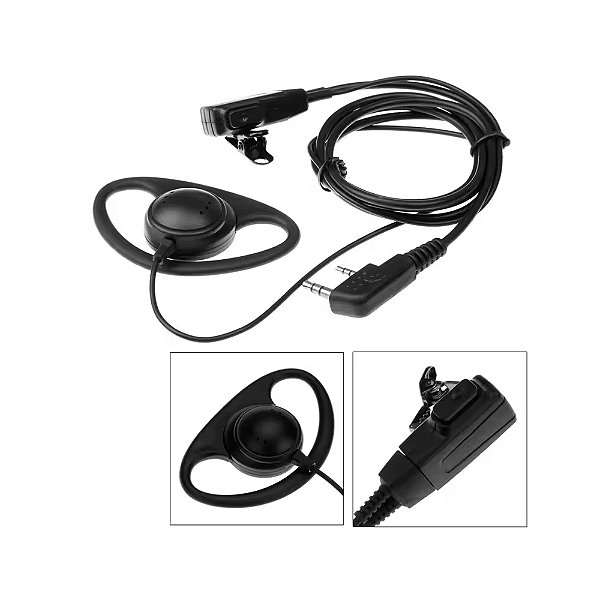 Fone de ouvido P/ Rádio Baofeng