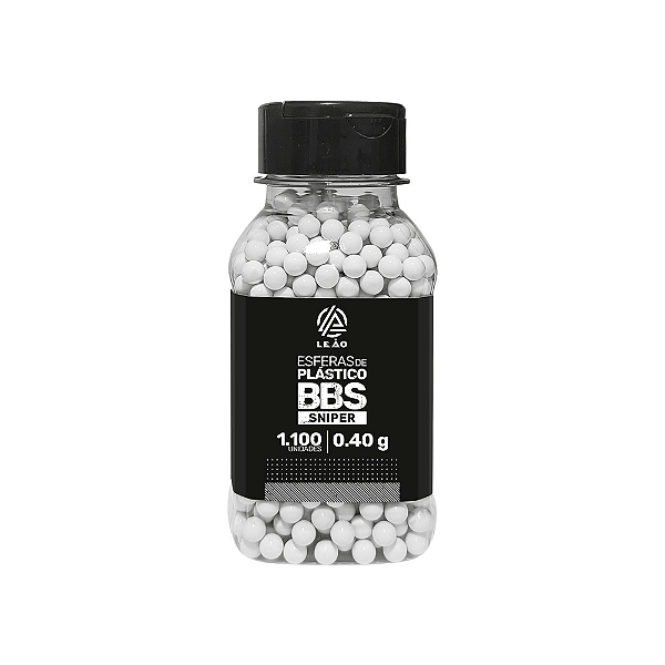 BBs Munição para Airsoft Premium 0.40 1.100un - Leão Modelismo