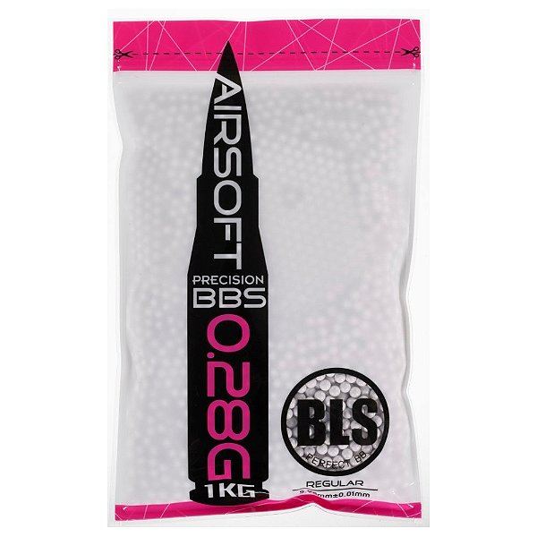 BBs Munição para Airsoft BLS Perfect 0.28 6mm (1 kg)